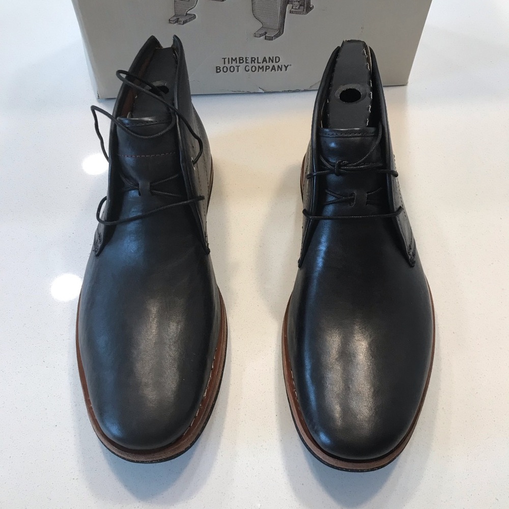 Timberland Black Chukka Boots Size 10M NWT
